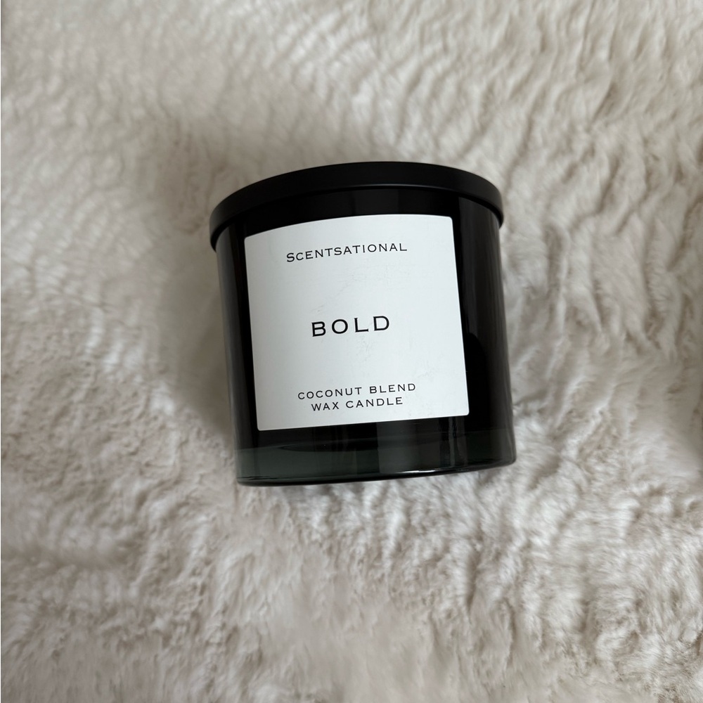 Bold Black Coconut Blend Wax Candle